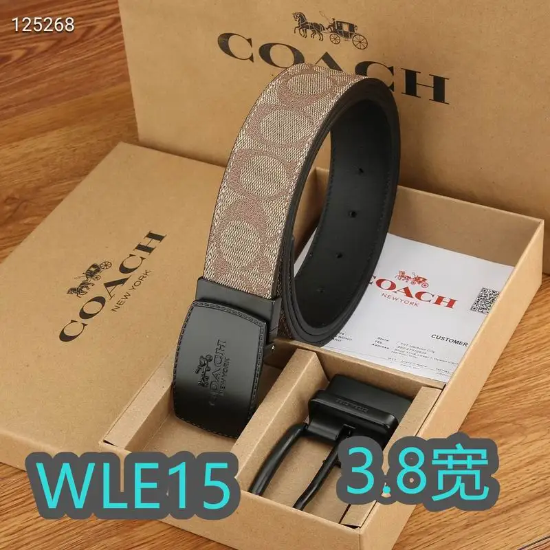 Coach belt 38mmX95-125cm XH06